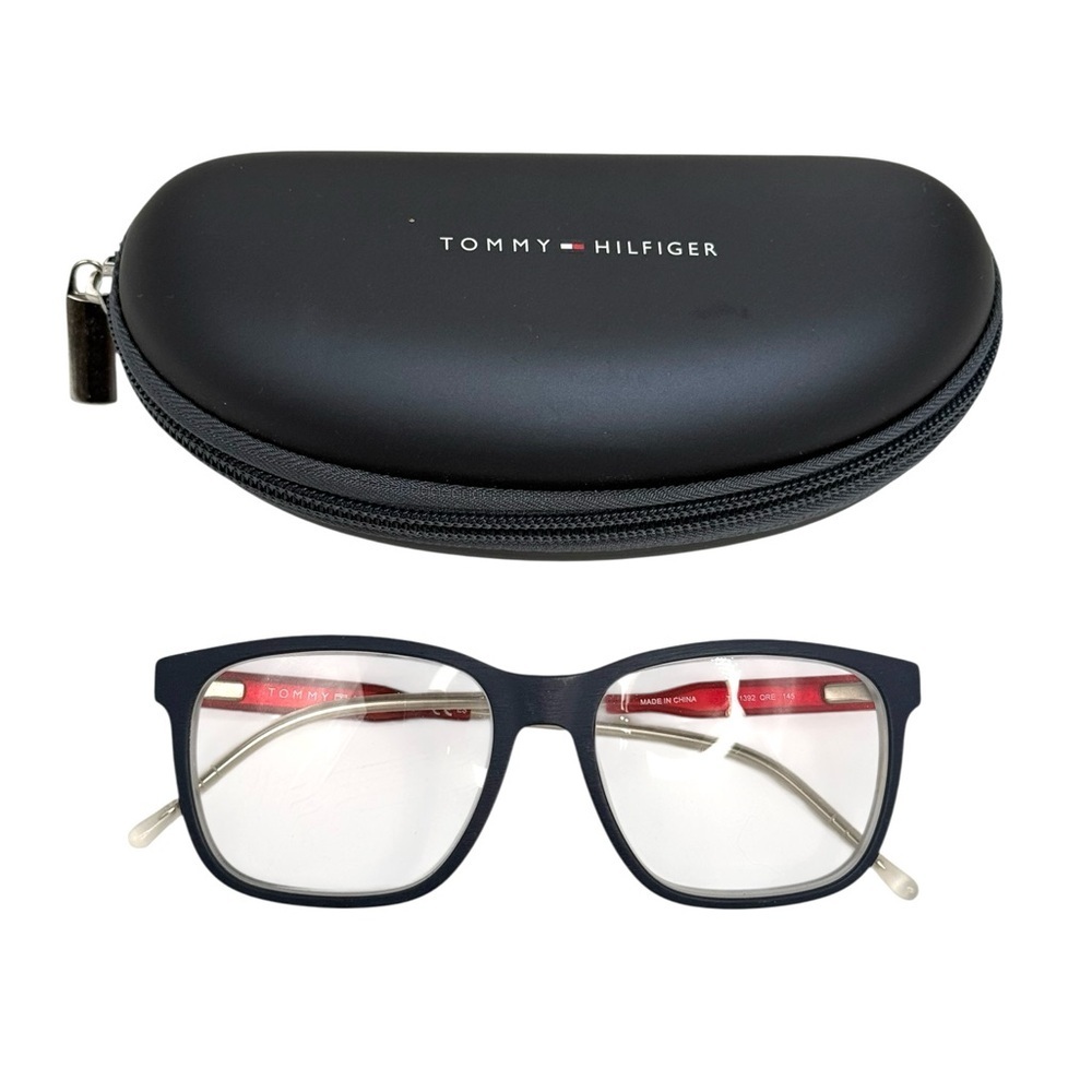 Tommy Hilfiger TH1392 QKE 145 prescription glasses square, full-rim design